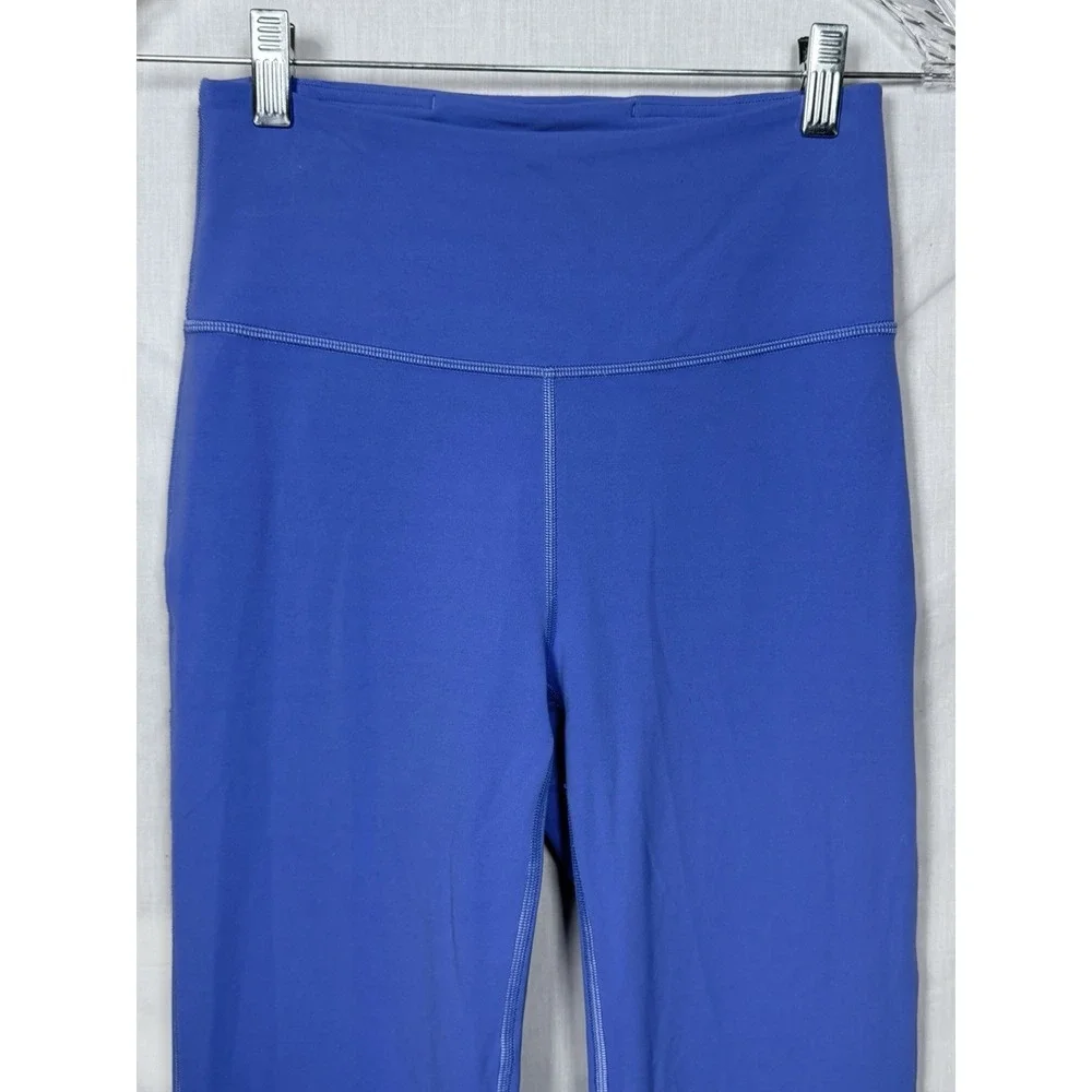 Lululemon Womens 6 High Rise Groove Flare Leggings Periwinkle‎ Yoga Pants